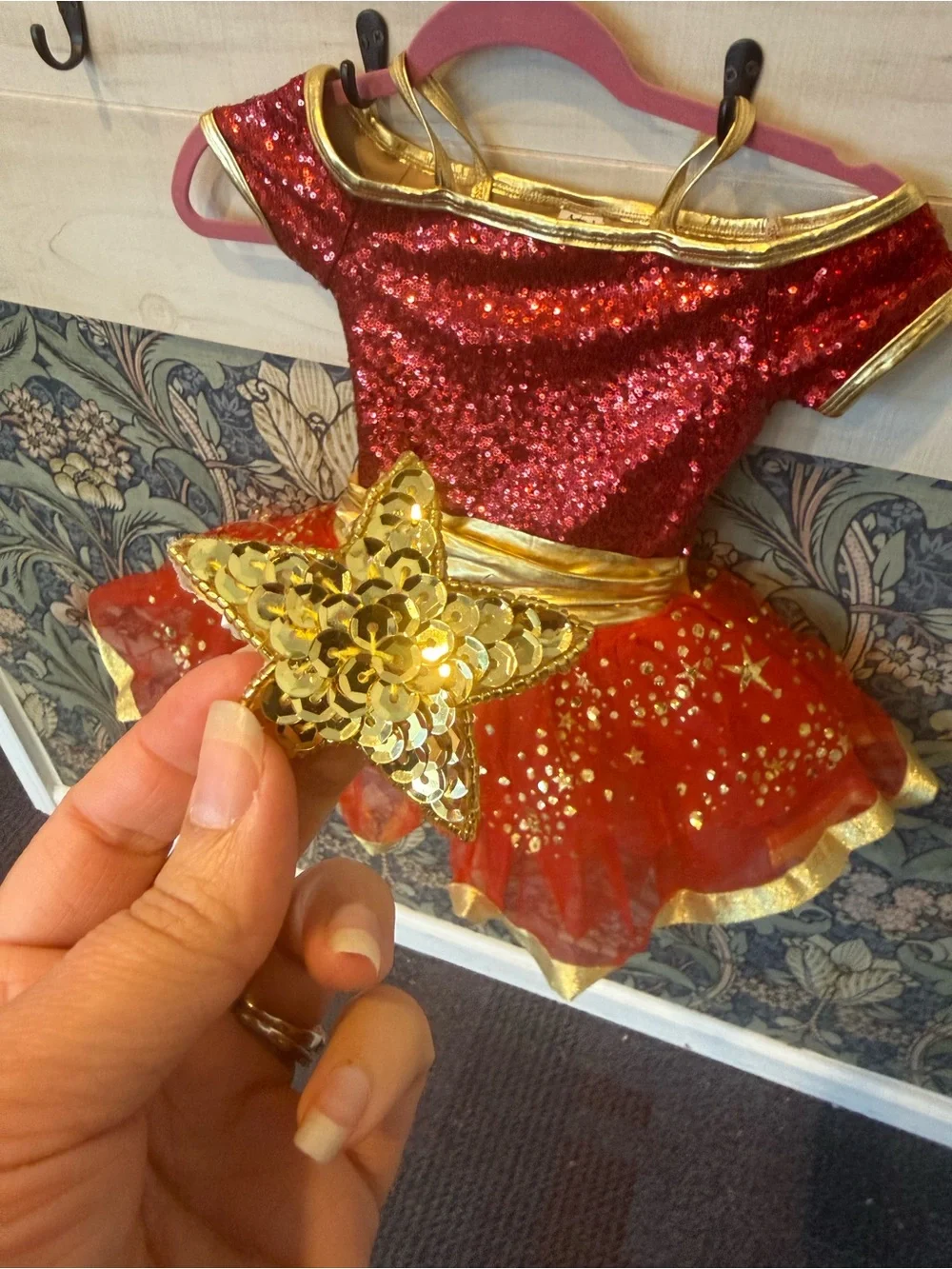 A Wish Come True Christmas holiday costume My Only Wish kids dance dress tap
